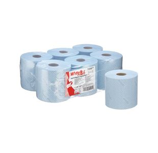 Wypall L10 Food and Hygiene Centrefeed 800 Sheets Blue (6 Pack) 7255