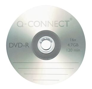 Q-Connect DVD-R 4.7GB Cake Box (25 Pack) KF00255
