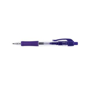 Q-Connect Retractable Ballpoint Pen Medium Blue (Pack of 10) KF00268