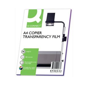 Q-Connect Laser Copier OHP Film (50 Pack) KF00533