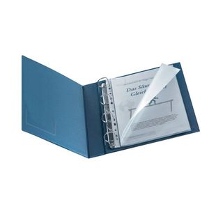 Q-Connect Punched Pocket Polypropylene Top and Left Side Opening A4 (Pack of 25) KF00714