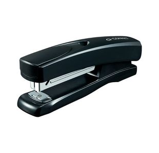 Q-Connect Full Strip Plastic Stapler Black KF01057