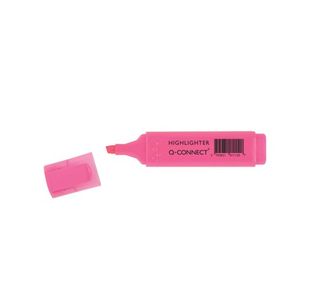 Q-Connect Pink Highlighter Pen (10 Pack) KF01112