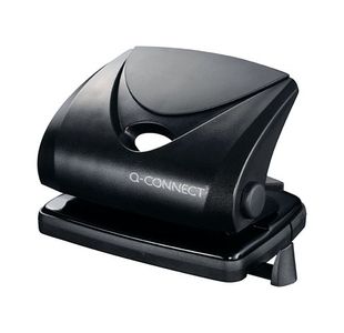 Q-Connect Medium Duty Hole Punch Black 87