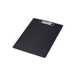 Q-Connect PVC Clipboard A4 Black KF01296
