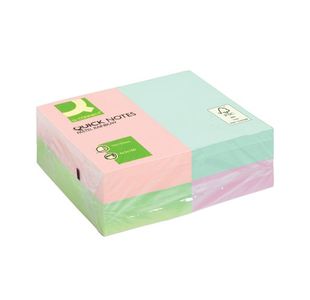 Q-Connect Quick Notes 76x127mm Pastel (Pack of 12) KF01349