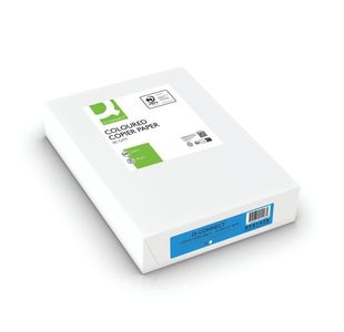 Q-Connect Bright Blue Coloured A4 Copier Paper 80gsm Ream (Pack of 500) KF01428