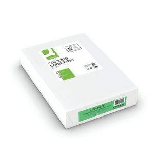 Q-Connect Bright Green Coloured A4 Copier Paper 80gsm Ream (Pack of 500) KF01429