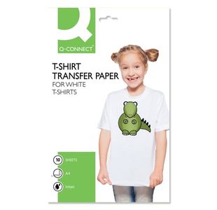 Q-Connect T-Shirt Transfer Paper (Pack of 10) KF01430