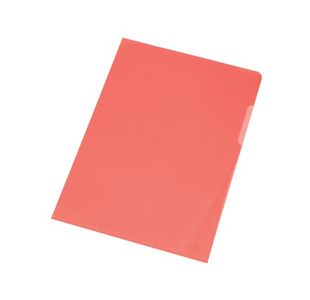 Q-Connect Cut Flush Folder A4 Red (Pack of 100) KF01485