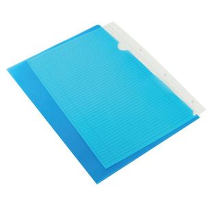 Q-Connect Cut Flush Folder A4 Blue (Pack of 100) KF01486