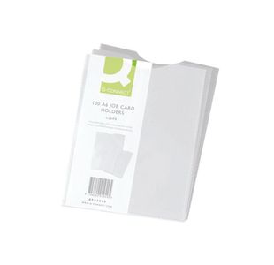 Q-Connect Card Holder Polypropylene A6 (Pack of 100) KF01949