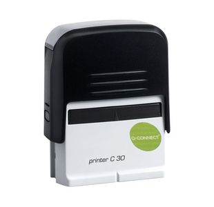 Q-Connect Voucher for Custom Self-Inking Stamp 35x12mm KF02110