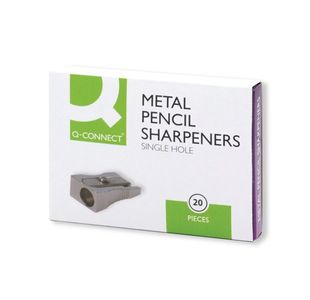 Q-Connect Metal Pencil Sharpener (Pack of 20) KF02218