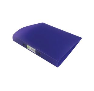 Q-Connect Purple A4 25mm 2 Ring Binder Frosted (Polypropylene covers) KF02486