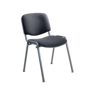 Jemini Ultra Multipurpose Stacking Chair 532x585x805mm Charcoal/Black KF03344