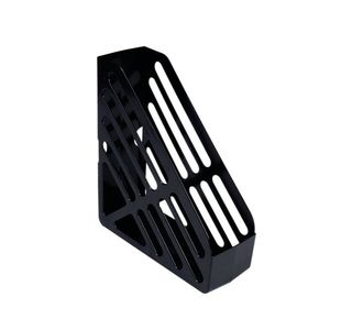 Q-Connect Magazine Rack Black CP073KFBLK