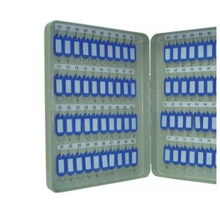 Q-Connect 80-Key Cabinet Pearl Grey KF04274