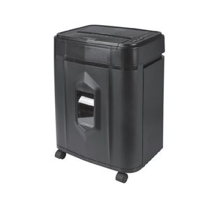 Q-Connect Q120 Autofeed Mini Cross Cut Shredder 19L 408x325x462mm Black KF10487