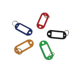 Q-Connect Key Fobs Assorted (100 Pack) KF10869