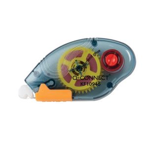 Q-Connect JR E-Glue Dotted Tape Permanent 6.5mm x 8.5m (Pack of 12)