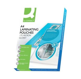 Q-Connect 2x175 Micron Heavy Duty Laminating Pouches (Pack of 100) KF11342