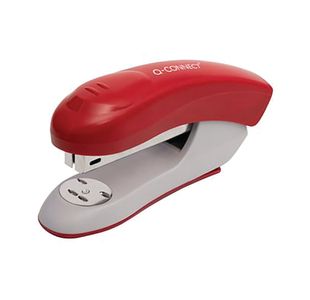 Q-Connect Half Strip Plastic Stapler Red KF14206
