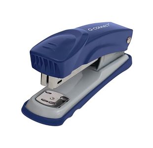 Q-Connect Half Strip Metal Stapler Blue KF14209