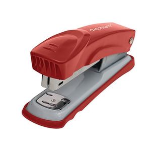 Q-Connect Half Strip Metal Stapler Red KF14210
