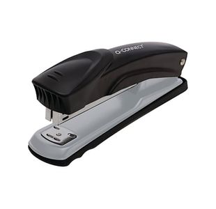 Q-Connect Full-Strip Metal Stapler Black KF14211