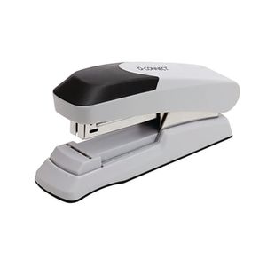 Q-Connect Flat Clinch Half Strip Stapler Black/Grey KF14213