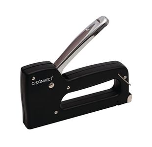 Q-Connect Lightweight Hand Tacker 23/6-8 Staples Black KF14224