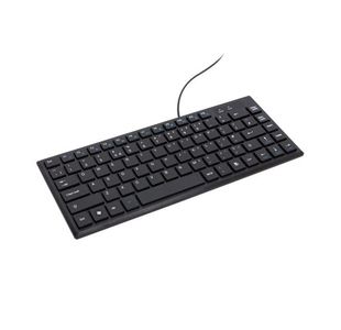 Q-Connect Ergonomic Compact Keyboard Black KX220