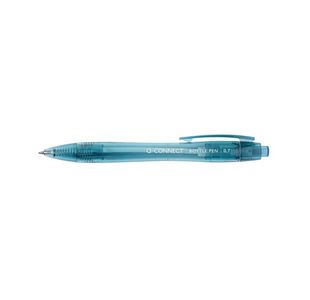 Q-Connect Ballpoint Pen 0.7mm Recycled Black (Pack of 10) KF15002