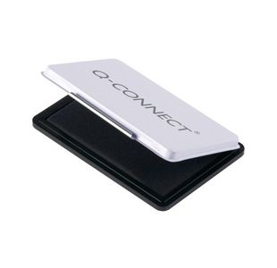 Q-Connect Large Stamp Pad Black KF15440