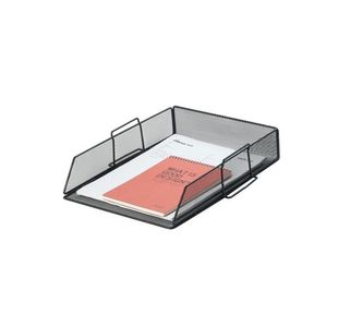 Q-Connect Stackable Letter Tray Black KF17293