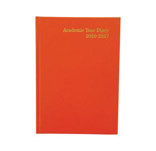 Academic Diary Day Per Page A5 Orange 2026-2027 FS669195