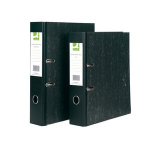Q-Connect Lever Arch File A4 Black (10 Pack) KF20001