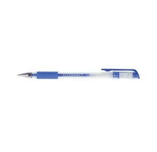 Q-Connect Gel Rollerball Pen Medium Blue (Pack of 10) KF21717