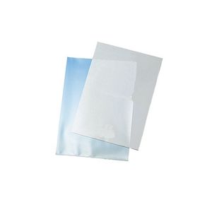 Q-Connect Cut Flush Folders A4 Clear (Pack of 100) KF24002
