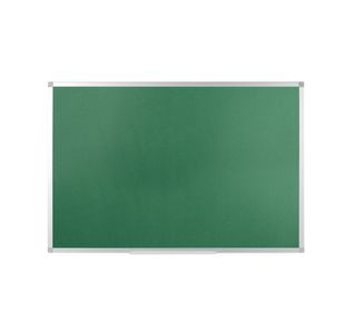 Q-Connect Aluminium Frame Felt Noticeboard with Fixing Kit 900x600mm Green 54034203