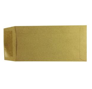 Q-Connect DL Envelopes Pocket Gummed 70gsm Manilla (Pack of 1000) KF3414