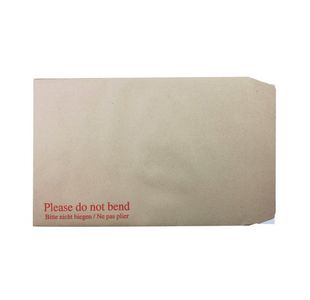 Q-Connect C4 Envelopes Board Backed Peel and Seal 115gsm Manilla (Pack of 125) KF3521