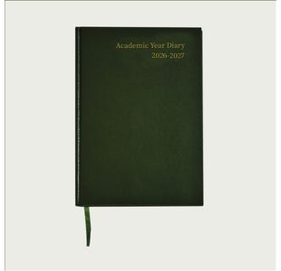 5 Star Academic Diary Week To View A5 Green 2026-2027 KF3A5AGN26