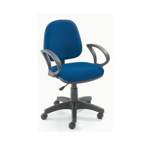 Jemini Medium Back Ergonomic Operator Chair 600x600x855-985mm KF50171