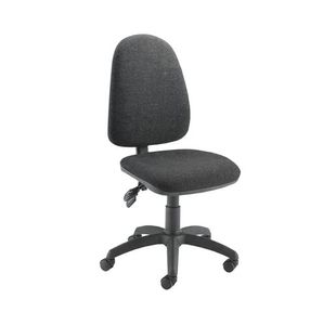 Jemini Sheaf High Back Tilt Operator Chair 325x625x635mm Charcoal KF50175
