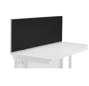 Astin Desk Mounted Screen 1190x27x390mm Black KF70001