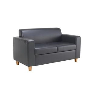 Jemini Iceberg PU Sofa Wooden Foot KF70106
