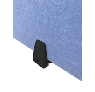 Serrion Desk Edge Clamp Screen Holder for Single PET Desk Mounted Screen Black KF70128