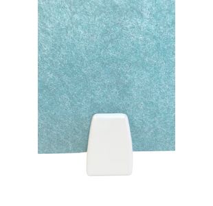 Serrion Under Desk Fixed Screen Holder for Single PET Bench Mounted Screen White KF70129